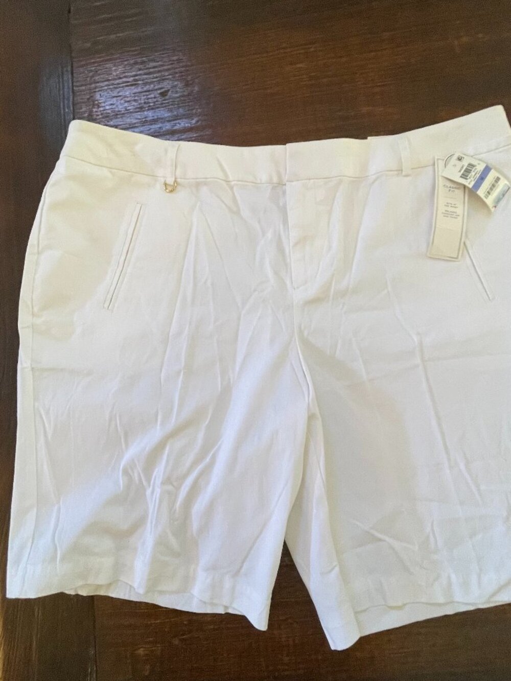 Charter Club Pant Shop Women s Shorts Sz 18 Classic Fit Pockets Cotton Blend NWT